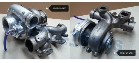 Фото автозапчасти turbosprД™Ејarka DAF MX375 CF85,XF105 KKK 3K 0207010487