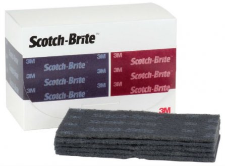 Шліфувальна тканина 3M Scotch-Brite / сіра / 116 x 228 / 3М 64660