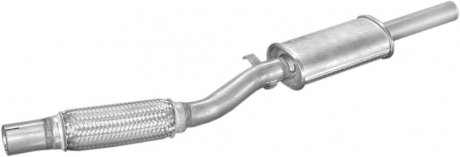 Середній глушник вихлопної системи FIAT CINQUECENTO 1.1 10.94-01.98 4MAX 0219-01-00730P