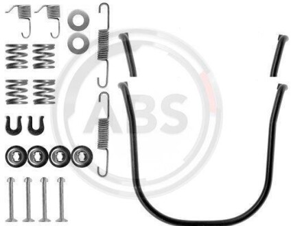 Монтажний набір гальмівних колодок A.B.S. 0634Q