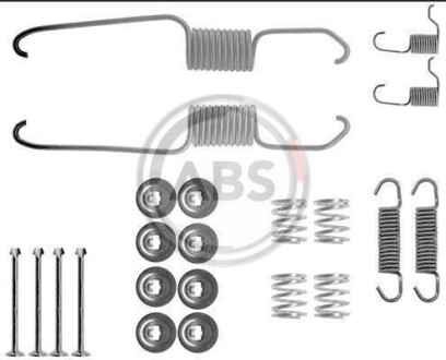 Фото автозапчастини монтажний набір гальмівних колодок A.B.S. 0685Q