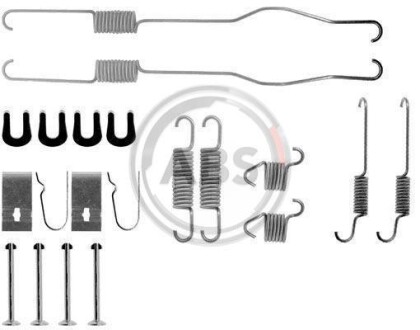Монтажний набір гальмівних колодок A.B.S. 0694Q (фото 1)