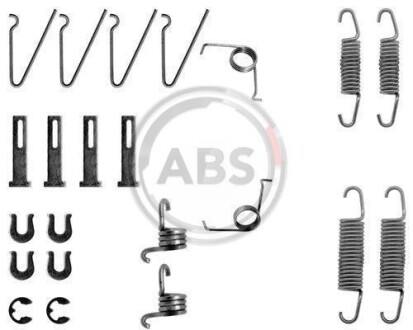 Фото автозапчасти монтажний набір гальмівних колодок A.B.S. 0703Q