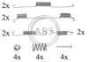 Фото автозапчасти монтажний набір гальмівних колодок A.B.S. 0861Q (фото 1)