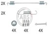 Фото автозапчасти монтажний набір гальмівних колодок A.B.S. 0889Q (фото 1)