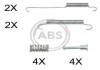 Фото автозапчастини комплектующие, стояночная тормозная система A.B.S. 0892Q (фото 1)