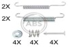 Фото автозапчастини комплектующие, стояночная тормозная система A.B.S. 0893Q (фото 1)