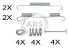 Фото автозапчасти комплектующие, стояночная тормозная система A.B.S. 0896Q (фото 1)