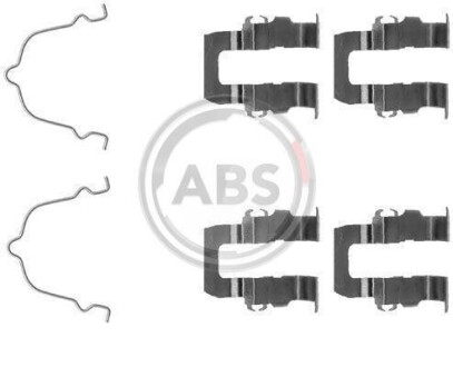 Фото автозапчастини гальмівні колодки (монтажний набір) A.B.S. 1119Q