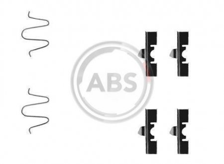 Гальмівні колодки (монтажний набір) A.B.S. 1170Q (фото 1)