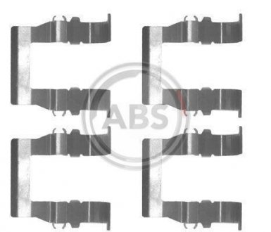 Ремкомплект гальмiвних колодок A.B.S. 1194Q (фото 1)