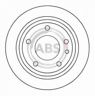 Гальмівний диск A.B.S. 15742 (фото 1)