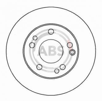 Гальмівний диск A.B.S. 15816 (фото 1)