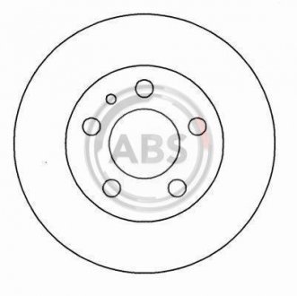 Гальмівний диск A.B.S. 16313