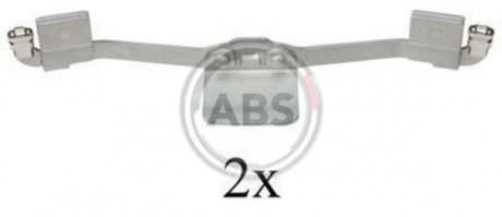 Комплектующие, колодки дискового тормоза A.B.S. 1641Q