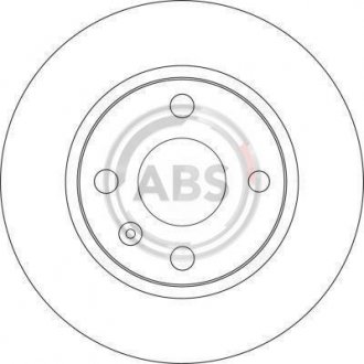 Гальмівний диск A.B.S. 17149