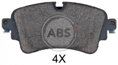 Гальмiвнi колодки дисковi A.B.S. 35114 (фото 1)