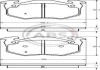 Фото автозапчастини гальмівні колодки зад. Peugeot 206 99-/Renault Megane I 96-03 A.B.S. A.B.S. 36580 (фото 1)