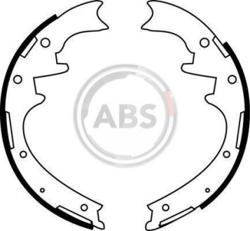 Фото автозапчасти гальмiвнi колодки барабаннi A.B.S. 40705