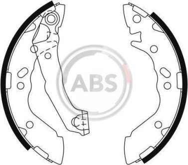 Фото автозапчастини колодки задні барабанні Accent 96-, Atos 97-03, Santo 98-, Picanto 04-08 A.B.S. 9106