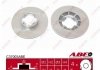 Тормозной диск передний левый/правый AUDI A4 B7; SUBARU LEONE, LEONE II, LEONE III, XT 1.3-3.2 03.79-03.09 ABE C37003ABE (фото 1)