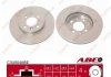 Тормозной диск передний левый/правый SAAB 9000 2.0/2.3 09.84-12.98 ABE C3U004ABE (фото 1)