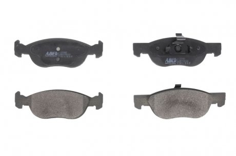 Комплект тормозных колодок передний FIAT BRAVA, GRANDE PUNTO, PUNTO 1.3D-1.9D 09.96- ABE C1F018ABE (фото 1)