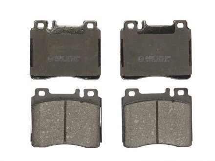 Комплект тормозных колодок передний MERCEDES 124 (W124), S (C140), S (W140), SL (R107) 2.8-6.0 09.85-12.99 ABE C1M016ABE (фото 1)