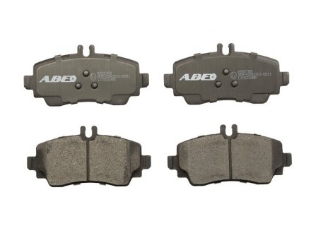 Комплект тормозных колодок передний MERCEDES A (W168) 1.4-1.9 07.97-08.04 ABE C1M022ABE (фото 1)