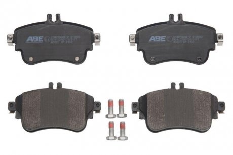 Комплект тормозных колодок передний MERCEDES A (W176), B SPORTS TOURER (W246, W242), CLA (C117); BMW X3 (E83) 1.5D-3.0D 09.05-03.19 ABE C1M059ABE-P (фото 1)