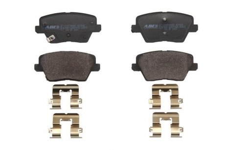 Комплект тормозных колодок задних HYUNDAI I30 1.0-1.6DH 11.16- ABE C20516ABE (фото 1)
