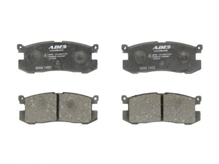 Комплект тормозных колодок задних FORD USA PROBE I; MAZDA 626 II, 626 III, RX-7 I 1.1-3.0 03.83-09.97 ABE C23006ABE (фото 1)