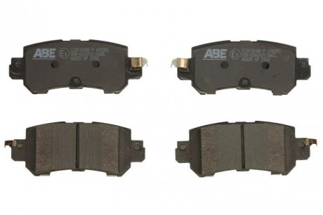 Комплект тормозных колодок задних MAZDA 2, CX-3, CX-5 1.5D-2.5 11.11- ABE C23018ABE-P (фото 1)