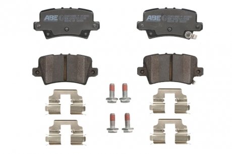 Фото автозапчастини комплект гальмівних колодок задніх HONDA CIVIC VIII, CR-V IV 1.3-2.4 09.05- ABE C24014ABE-P