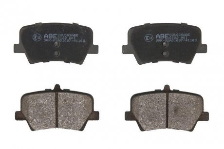 Комплект тормозных колодок задних VOLVO XC40 1.5-2.0H 10.17- ABE C2V009ABE (фото 1)