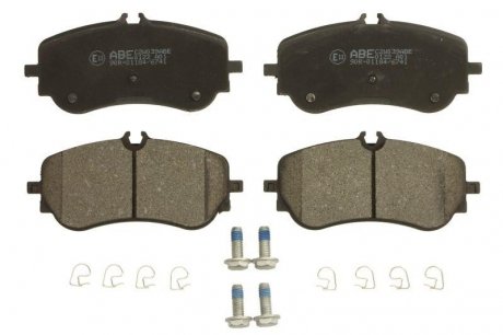 Комплект гальмівних колодок задніх MAN TGE; Volkswagen AMAROK, CRAFTER, GRAND CALIFORNIA CAMPER 2.0-Electric 12.10- ABE C2W039ABE (фото 1)