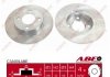 Тормозной диск передний левый/правый AUDI 100 C2, 100 C3, 80 B2, 80 B3, 90 B3 1.6-2.1 06.76-10.91 ABE C3A001ABE (фото 3)