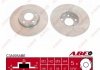 Гальмівний диск передній лівий/правий AUDI 100 C3, 100 C4, A4 B5, A6 C4 1.6-2.5D 01.90-09.01 ABE C3A005ABE (фото 3)