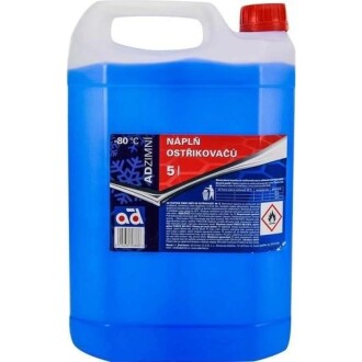 Фото автозапчасти склоомивач зимовий SCREENWASH -80°C 5л AD PARTS SCREENWASH -80 5L (фото 1)