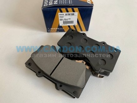 Фото автозапчасти колодки передние AISIN Land Cruiser 200, Lexus LX570, Tundra, Sequoia ADVICS A1N156 (фото 1)