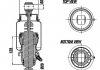 Фото автозапчастини пневматична ресора кабіни з амортизатором Airtech 17000312 (фото 1)