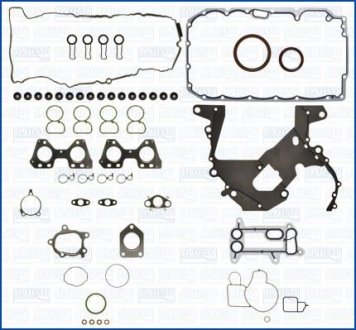 Повний комплект прокладок двигуна BMW 1 (E81), 1 (E82), 1 (E87), 1 (E88), 1 (F20), 3 (E90), 3 (E91), 3 (E92), 3 (E93), 5 (E60), 5 (E61), X1 (E84), X3 (E83) 2.0D 06.04-06.15 AJUSA 51036400