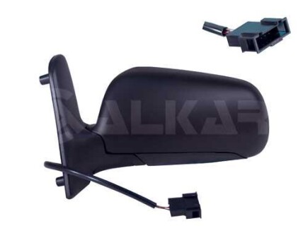 Фото автозапчасти зеркало боковое правэлектробогр VW Sharan/Seat Alhambra 01- ALKAR 6126800