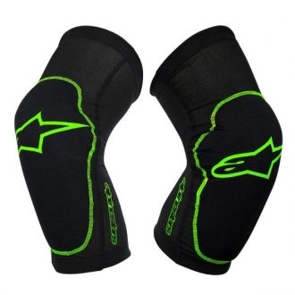 Фото автозапчасти защита колена PARAGON PLUS KNEE PROTECTOR черный/желтый, размер S ALPINESTARS 1652419/1047/S