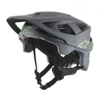 Велосипедний шолом VECTOR PRO - ATOM HELMET - CE EN матовий/сірий, розмір S Unisex ALPINESTARS 8703019/9319/S (фото 1)