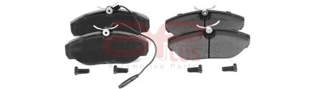 Фото автозапчасти колодки гальмiвнi PEUGEOT BOXER PLATFORM/CHASSIS (ZCT_) [03/94-04/02]1.9 D (71752980) APPLUS 71341BAP