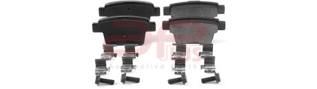 Фото автозапчастини колодки тормозные FORD MONDEO III (B5Y) [10/00-03/07]2.0 DI (ME4S7J2M008AB) APPLUS 71414CAP