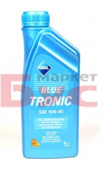 Фото автозапчастини олива BlueTronic 10W-40, 1л. ARAL 14F736