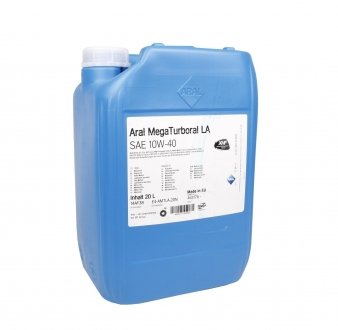 Моторное масло MEGATURBORAL LA 10W-40 ARAL 15BD3B
