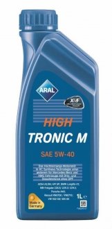 Фото автозапчастини олива моторна HighTronic M 5W-40 1л ARAL 5W40 HI TR M 1L